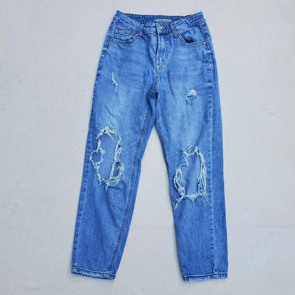 Wild Fable high rise mom jeans cropped 25" inseam - Picture 1 of 7